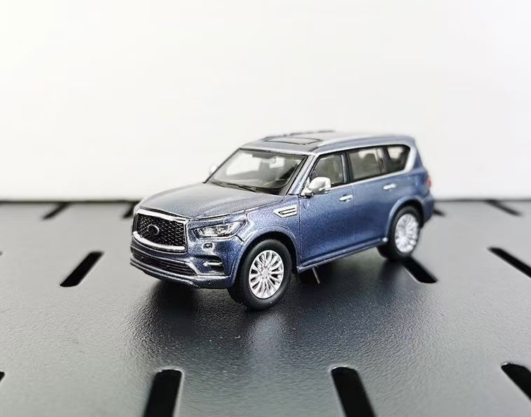 Infiniti QX80 SUV 1:64 Model Cars Scale (Blue)