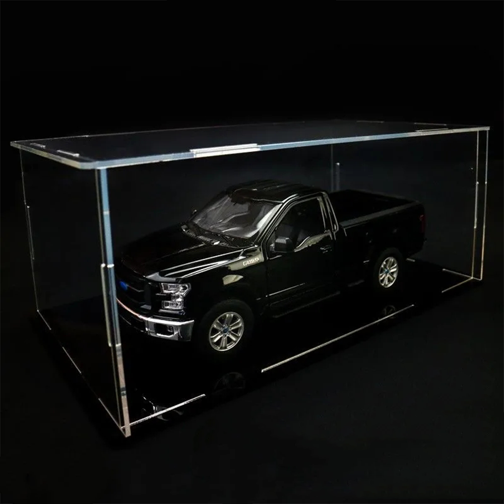 2019 Ford F-150 Limited Crew Cab Black Pickup Diecast Model Cars 1/24 Motormax 79364