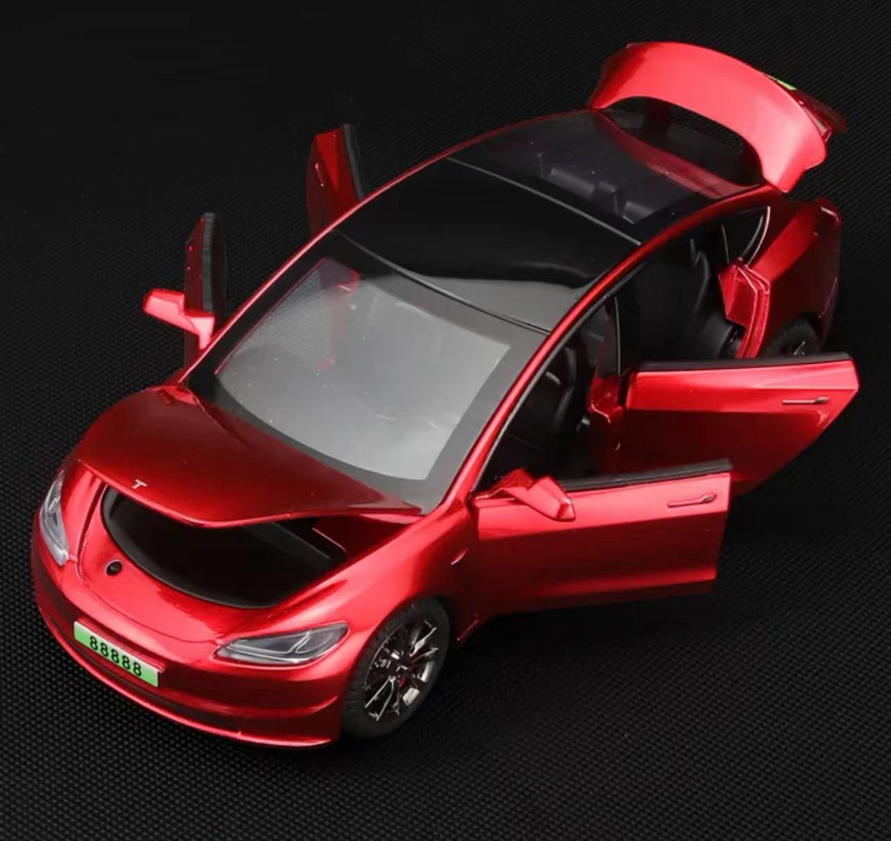 2024 Tesla Model 3 Diecast Car 1:32