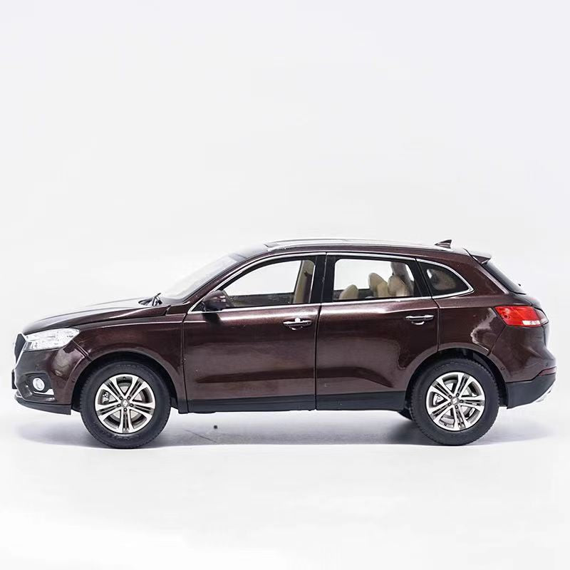 Borgward BX7 SUV Brown Model Cars 1:18