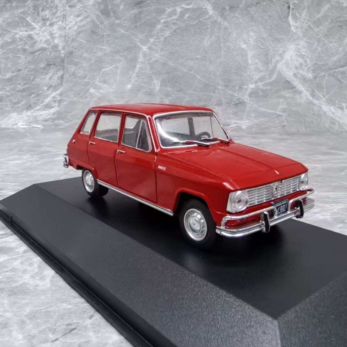 1969 Altaya Renault 6 Sedan 1:43 Diecast Cars For Sale (Red)