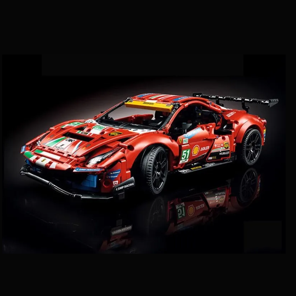 Remote Control Ferrari 488 - Champion GT Series Sports Race Car 1700 pcs