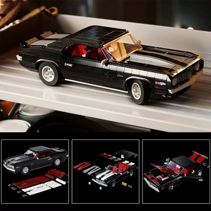 Chevrolet Camaro Z28 1969 Vintage American Muscle Car – Get Your Own Vintage Race Car Model 1456 pcs