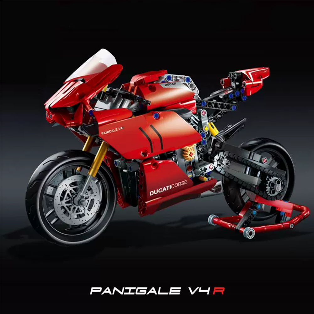 Ducati Panigale V4 R Motorbike Mini Model for Adults  Kids 646 pcs