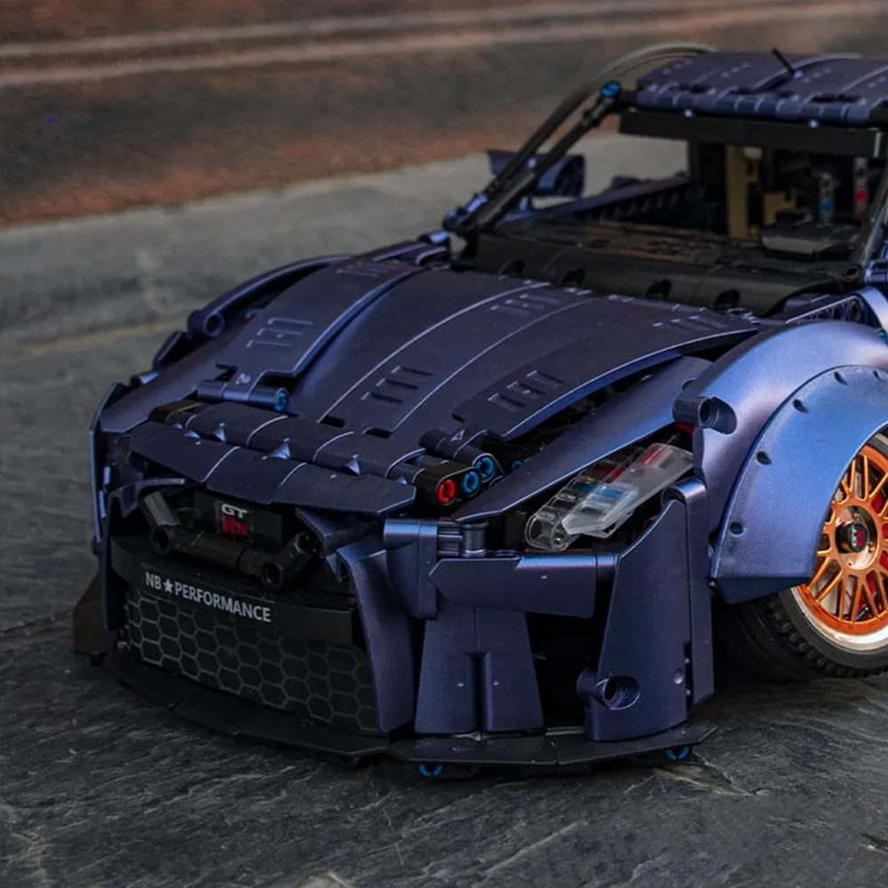 Remote Control Limited Edition Stanced R35 Godzilla DIY Car Kit Or Assembled Model 2389 pcs