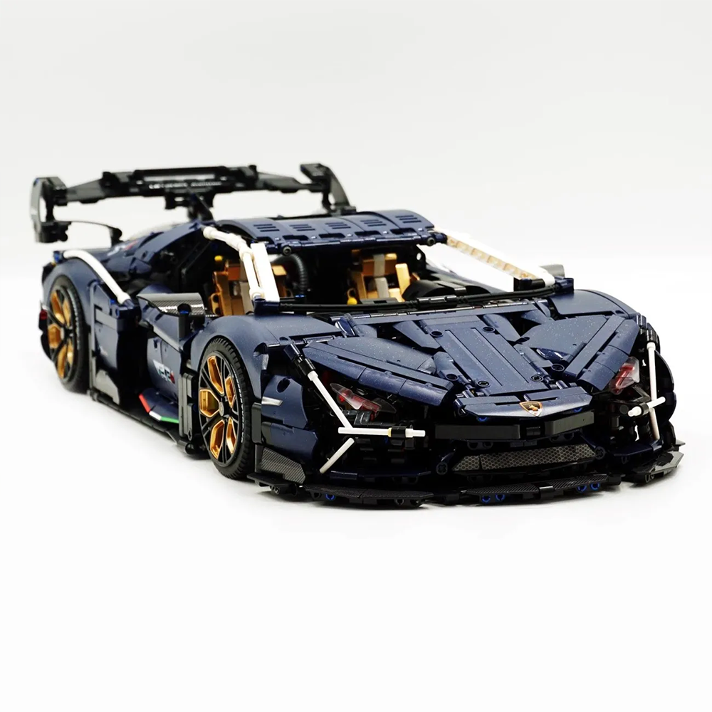 Lamborghini Aventador Sports Car Building Kit-1:8 Scale Model Speed Champions Technic Car 4106 pcs