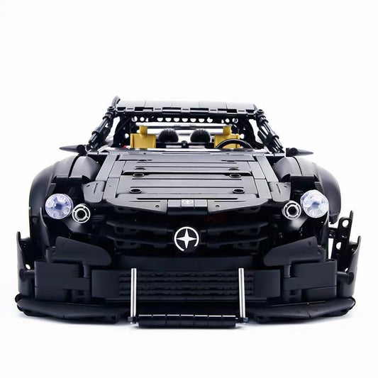 Mercedes C63 Black Warrior Sports Car Building Blocks Kit