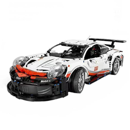 Technic Porsche 911 RSR Building Block Race Car – DIY Car Kits or Assembled Racing Car Model