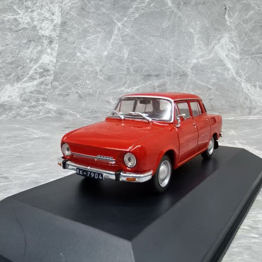 Skoda 100L Sedan 1:43 Diecast Models Auto Legends (Red)