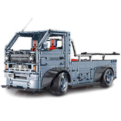 Widebody Japanese Kei Truck DIY Car Kit or Assembled Model 2492 pcs