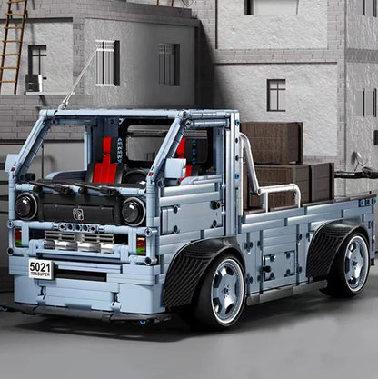 Widebody Japanese Kei Truck DIY Car Kit or Assembled Model 2492 pcs