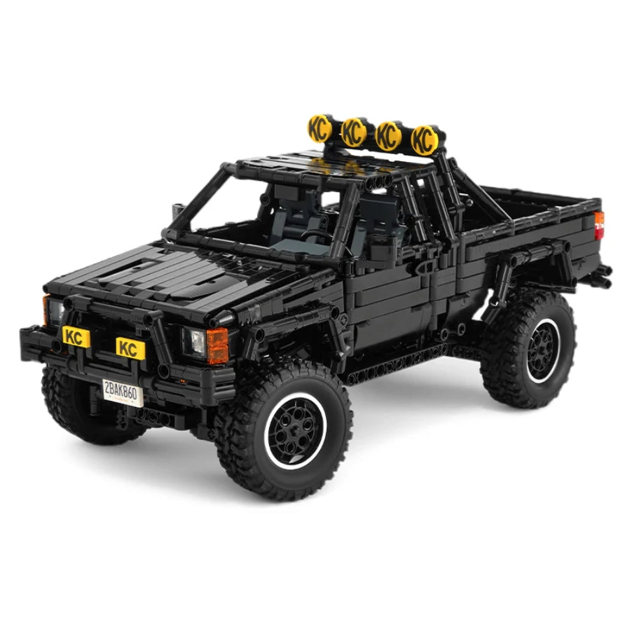 Toyota Hilux SR5 Time Machine Edition Pickup Truck Building Blocks Car 1448 pcs