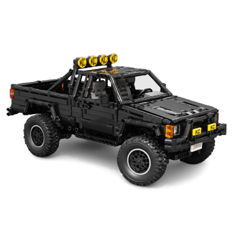 Toyota Hilux SR5 Time Machine Edition Pickup Truck Building Blocks Car 1448 pcs