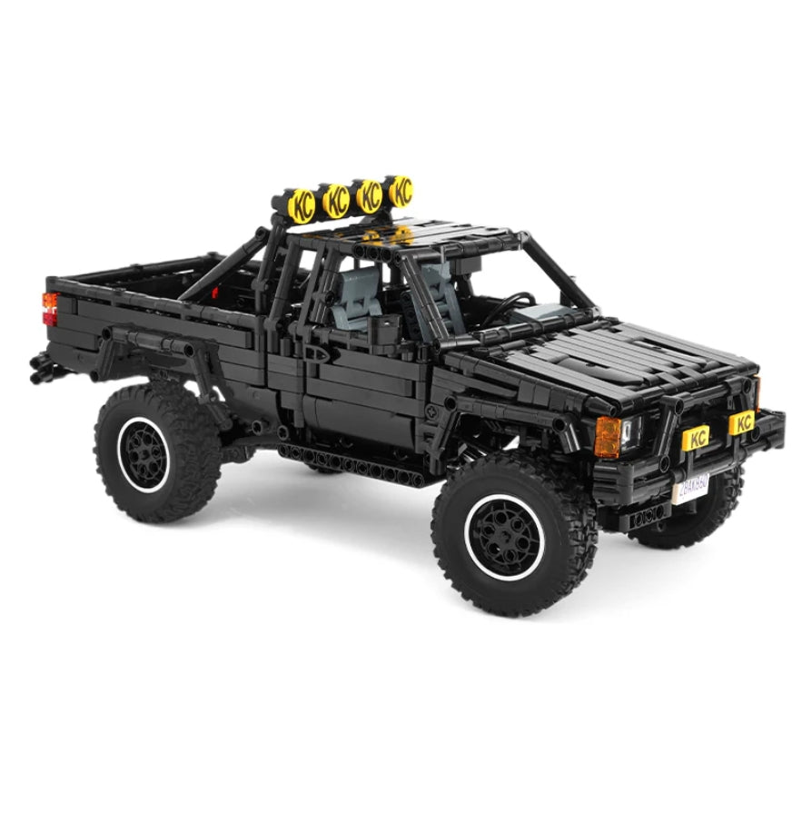 Toyota Hilux SR5 Time Machine Edition Pickup Truck Building Blocks Car 1448 pcs