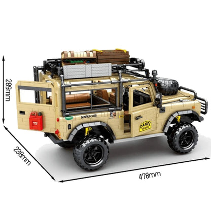 Land Rover Trophy Edition Safari SUV Building Kit 4631 pcs