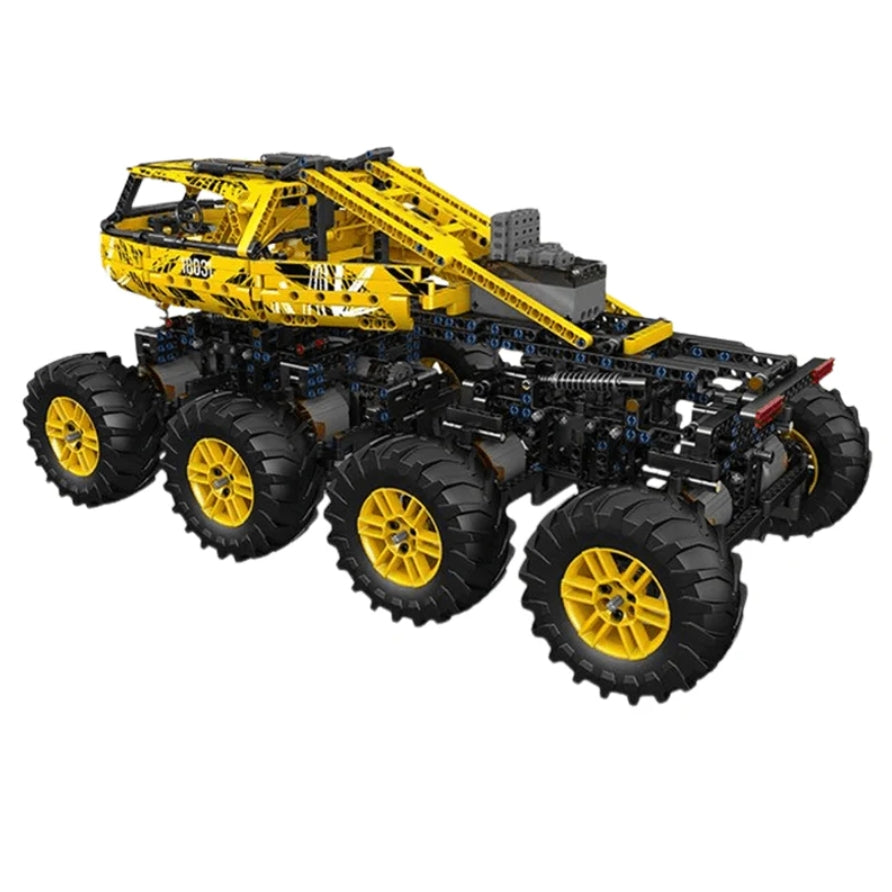 The Ultimate 8 Wheel Drive Off RoaderBuilding Blocks Set – Off-Road Vehicle Model Kit 1961 pcs