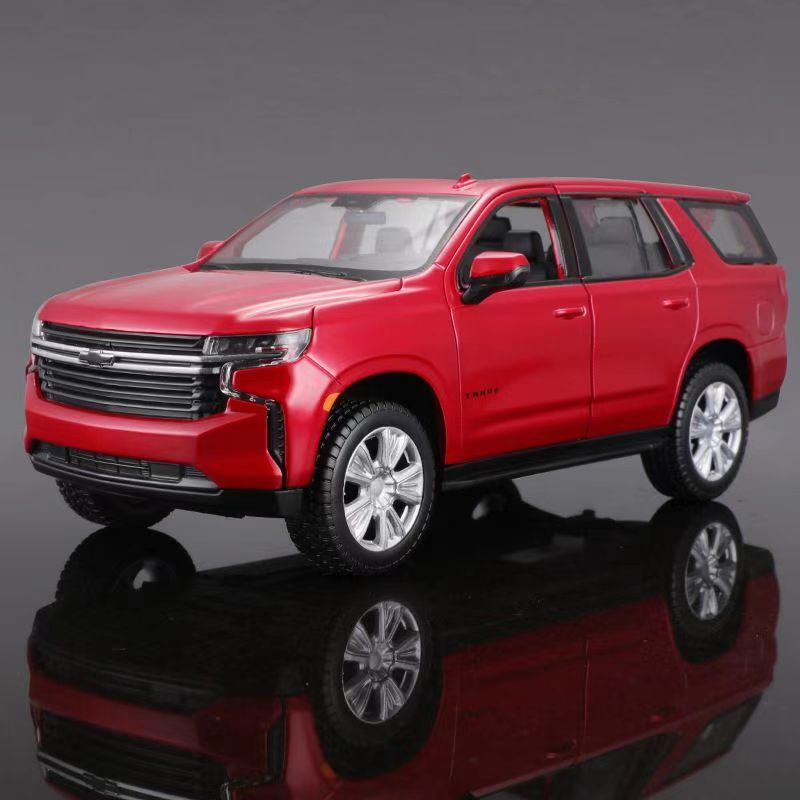 2021 Chevrolet Tahoe - MAISTO Off-Road Die Cast Cars 1:26 (Red)