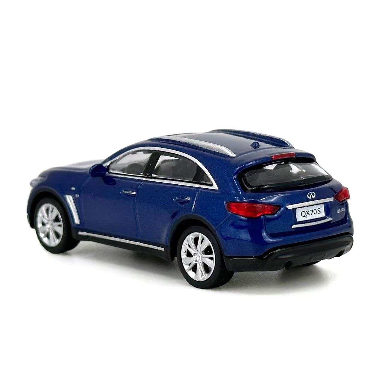 Infiniti QX70S SUV Die Cast 1:64 (Blue)