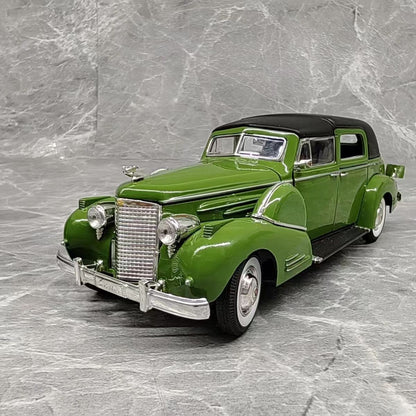 1938 Cadillac Fleetwood Series 90 V16 Signature Models 32340 Green 1/32 Diecast