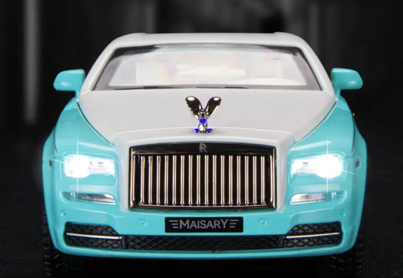 Rolls-Royce Mansory Wraith Coupe 1:32 Diecast Model (Blue)