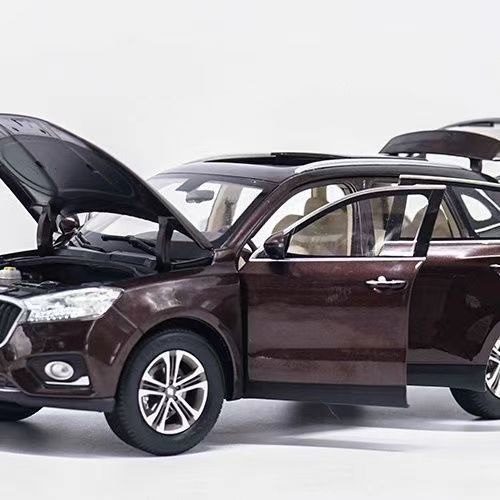 Borgward BX7 SUV Brown Model Cars 1:18