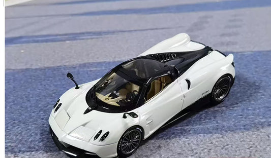 2017 Pagani Huayra Roadster Race Car 1:43 Scale (White)