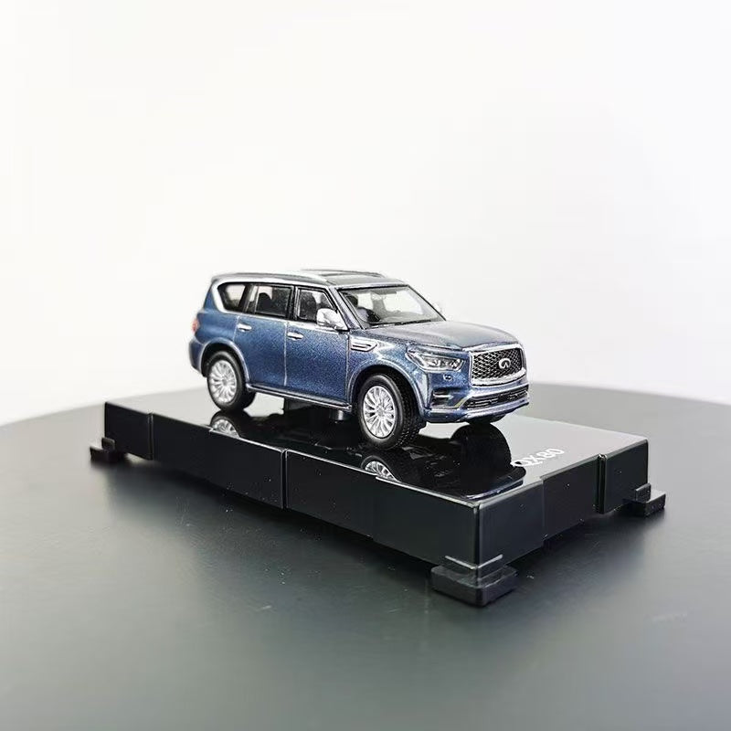 Infiniti QX80 SUV 1:64 Model Cars Scale (Blue)