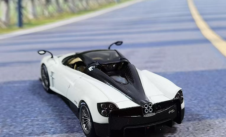 2017 Pagani Huayra Roadster Race Car 1:43 Scale (White)