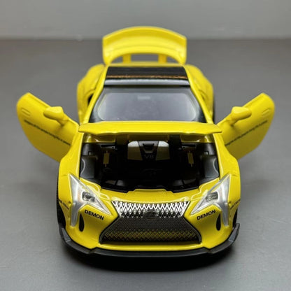 Lexus LC500 Coupe 1/32 Diecast Model (Yellow)