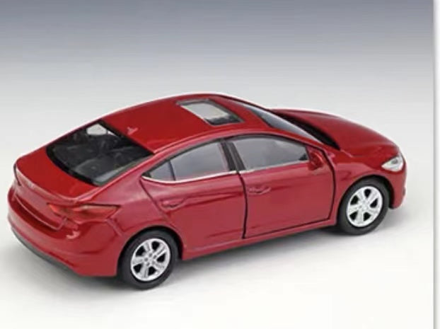 Hyundai Elantra Red SUV Pull Back Diecast Model 1:36