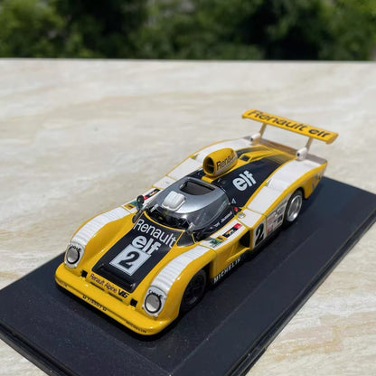 Renault Alpine A442 #2 Race Car 1:43 Scale Model (Yellow)