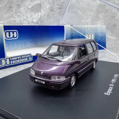 1991/1996 Renault Espace II Diecast Model 1:43 (Purple-Metallic)