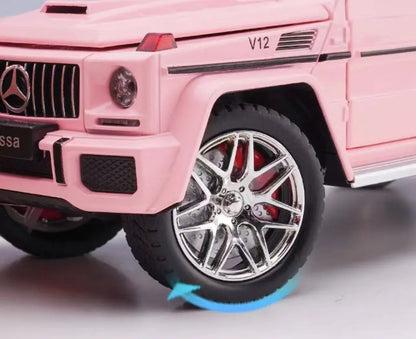 Mercedes Benz G63 Off-Road Car Diecast 1:24 (Pink)