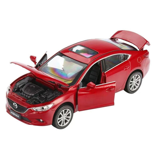 2021 JKM Mazda 6 Atenza 1/64 Scale Models (Red)