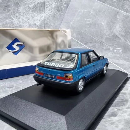 1985 Renault 11 Turbo Sedan 1:43 Diecast Cars (Blue)