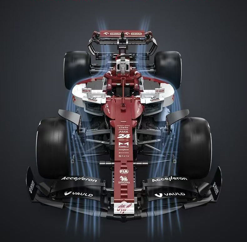 Alfa Romeo F1 buildable cars front