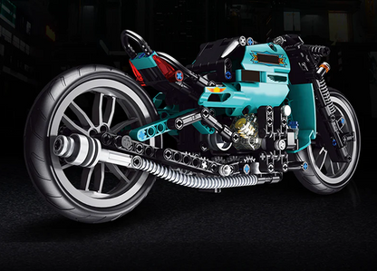 Customized lego Harley motorcycle 