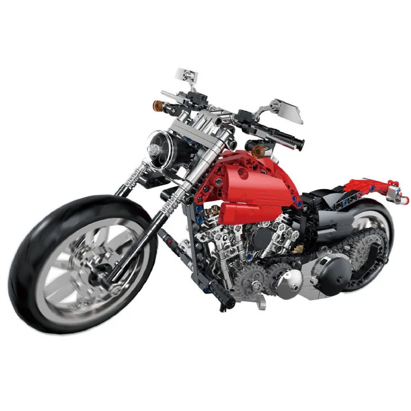 Harley Davidson motorcycle model kits display