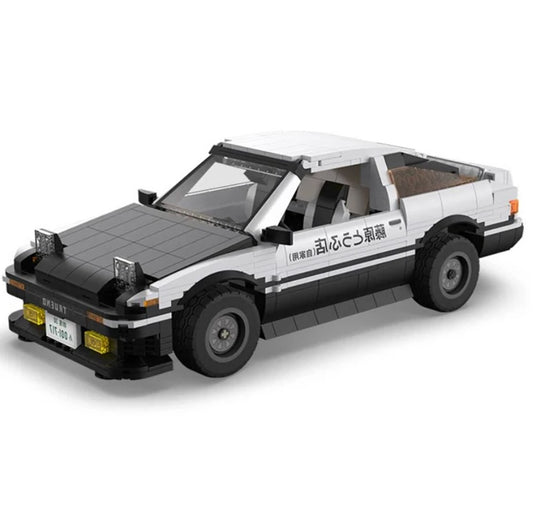 Initial D AE86 build a car toy