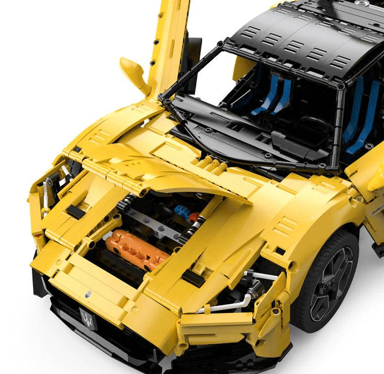 Maserati MC20 building blocks car​ side view