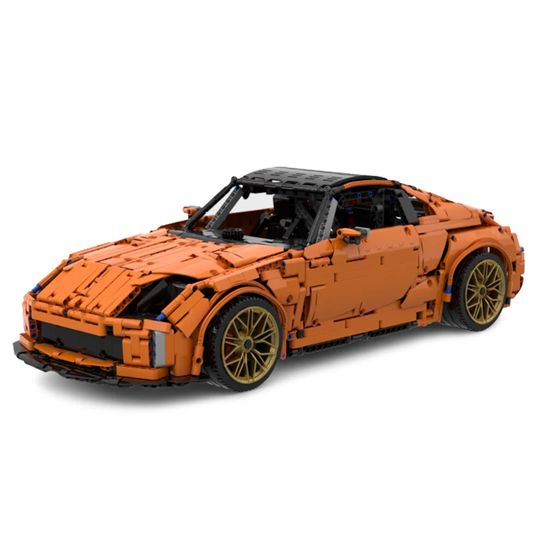 Orange JDM model car kits