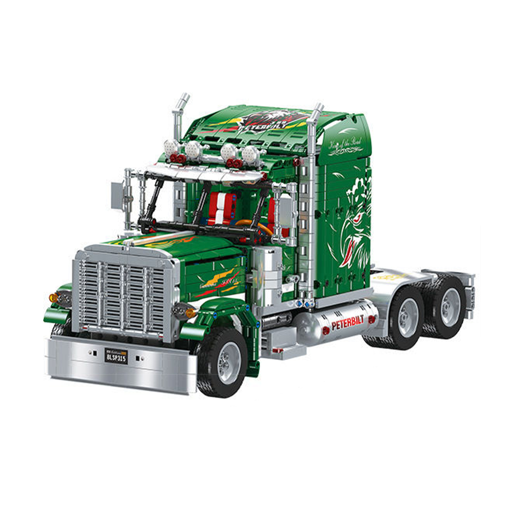 Peterbilt custom building blocks lego​