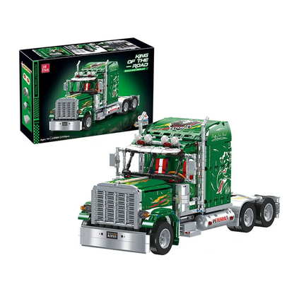 Peterbilt custom building blocks lego​ display