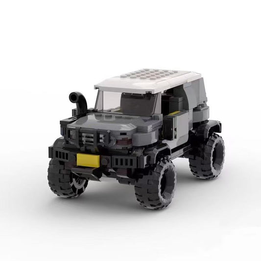 Toyota FJ Cruiser grey jdm lego car