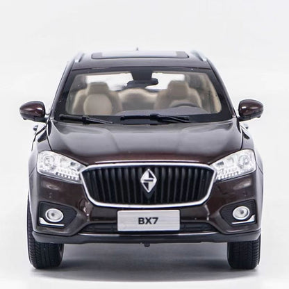 Borgward BX7 SUV Brown Model Cars 1:18