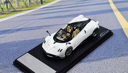 2017 Pagani Huayra Roadster Race Car 1:43 Scale (White)