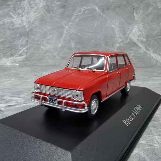 1969 Altaya Renault 6 Sedan 1:43 Diecast Cars For Sale (Red)