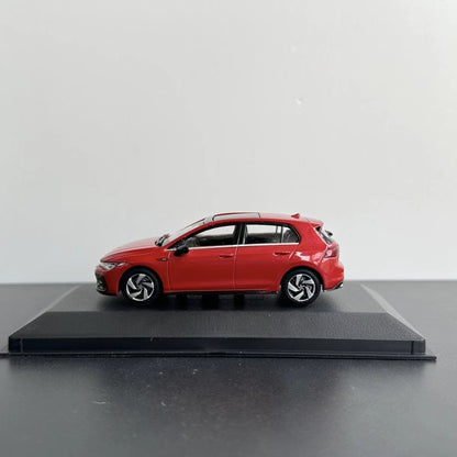 Volkswagen Golf 8 GTI Hatchback Scale 1:43 VW TYP3 Variant Model Cars (Red)