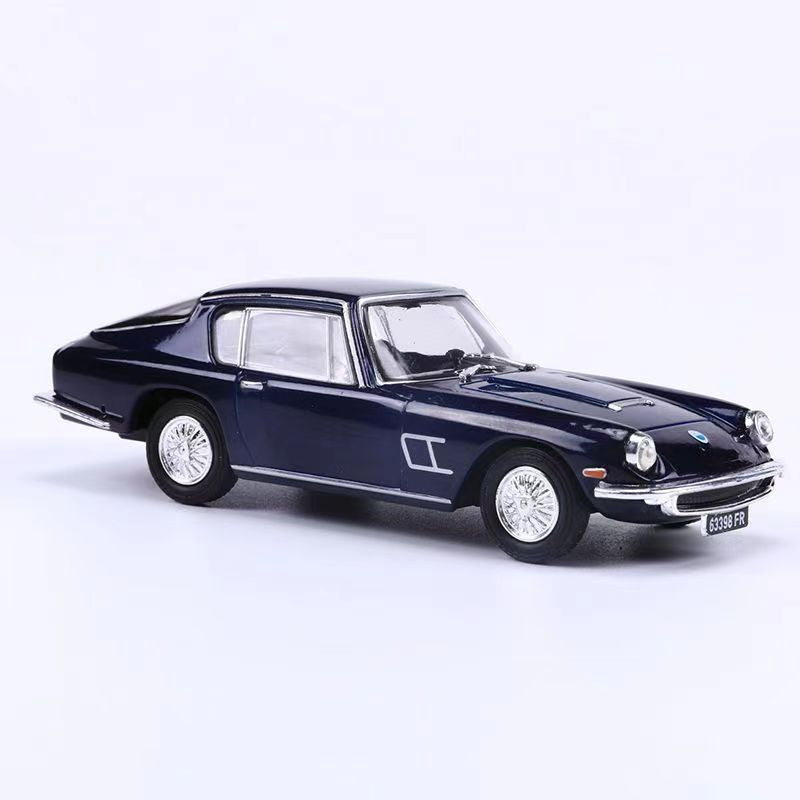 1963 Classic Maserati Coupe 1:43 Scale Cars (Blue)