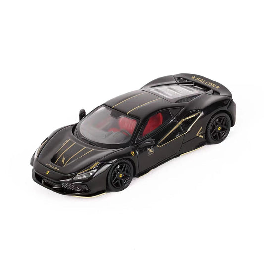 Ferrari F8 Sports Car 1:64 Diecast Models (Black)